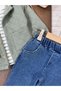 Quilted Jacket, Striped Combed Cotton Sweatshirt, Lycra Jeans, 3-Piece Baby Boy Set - 5