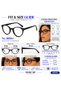Glossy Black Rectangular Acetate Eyeglass Frame - 5