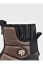 Snow Boots Zippered Non-Slip Sole Thermal Insulated Soft Inner Lining Kb-5001 Brown - 4