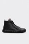 Genuine Leather and Fur 951Kma5000 Black Men's Sports Boots - 2