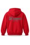 M1S20010 Losangeles Printed Hooded Women's Sweatshirt Red - 4