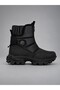 Snow Boots Zippered Non-Slip Sole Thermal Insulated Soft Inner Lining Kb-5001 Black - 2