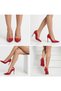 Women's Stiletto Patent Leather High Thin Heeled Shoes 10cm - 7