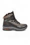 Black-Smoked Lace-Up Zippered Non-Slip Sole Men's Outdoor Trekking Boots 2115 - 2