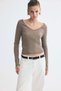 Cable-knit viscose-blend jumper - 2