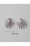 Hespera Zircon Stone Sun Shaped Steel Xuping Earrings - 4