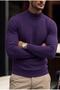 Seka 779 Striped Cotton Slim Fit Men's Half Fisherman Sweater - 2