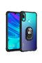 Huawei Y6 2019 / Y6S 2019 / Honor 8A Case Anti-Shock Anti-Impact Colorful Edges with Metal Ring