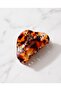 Fresco Marble Patterned Curved Bone-Looking Buckle