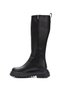Women's Thick Padded Sole Zippered Flat Boots - 4