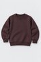 Unisex children's 2-piece plain and striped winter sweatshirt set - 4