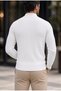 Seka 779 Striped Cotton Slim Fit Men's Half Fisherman Sweater - 3