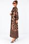 Women's Plus Size Shirt Collar Buttoned Oversize Loose Cut Summer Cotton Viscose Long Dress - 2