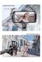2pcs tripod gimbal selfie stick - with led fill light, wireless remote, smart streaming stabilizer q18 black - 4