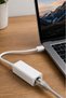 10 pieces usb 2.0 fast ethernet adapter yd-75 white - 100 mbps wired lan adapter instead of wireless, ethernet converter - 2