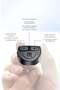 1 piece tripod multi-purpose 360° remote control selfie stick l10 – bluetooth remote control, phone tripod stand, vlog selfie stick black - 4