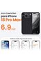 iPhone 18 Pro Max Case, Joyshell, Velvety Silicone, Microfiber Interior, Premium, Black - 5
