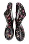 Bahçe Yağmur Gold Pink Floral Patterned Women's Boots 36-40 - 4