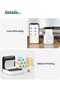 A6 Mini Pocket Printer HD 304DPI Wireless BT Thermal Printer Picture Photo Label Memo Notes Journal Receipt Paper Instant Printer Sticker AR Photo Function Inkless Printing Compatible with - 8