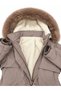 Girls' Plush Lined Detachable Fur Hooded Waist Adjustable Long Parka Coat - 5