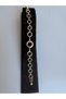 Gold Color Zircon Stone Bracelet (19 cm) - 5