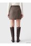 Quality Pieces from Çelebi Store: Arched Crow's Feet Embroidered Mini Skirt - 6