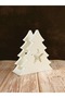 3D Printed Christmas Tree-Shaped Napkin Holder, New Year Table Napkin Stand, White, Bzeldr05. - 2