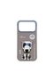Premium iPhone 17 Pro / 18 Pro |   Bull Terrier Patterned Silicone Case 2.0 3D Embroidered Embossed Phone - 2
