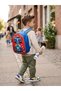 Boy's Car Patterned Backpack 26X29 cm with Adjustable Strap Bsk2026 - 3