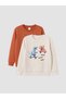 White 2-Pack Boys' Thick Sweatshirt