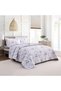 Printed Bedspread Set - King Serene Flora - 2