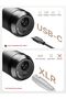 طقم ميكروفون مكثف A04 Gen2 XLR/USB لتسجيل البودكاست على الكمبيوتر - 3
