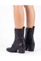 Code.210. Western-Style Boots, Ornamental Bag, Zipper with Floating Print. - 3