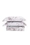 Printed Bedspread Set - King Neutral Floral - 3