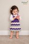 Baby Girl Set Knitted Dress Tshirt Set of 2 Striped Colorful Knitwear Salopet 3 6 9 12 Months