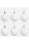 SET GLOBURI 6BUC ALBE 6CM
