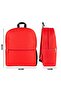 The Last of Us 2 Butterfly Backpack Red Color - 3