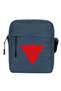 Dainese Red Logo Shoulder Bag Navy Blue Color