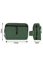 The Neighbourhood Black Logo Backpack Green Color - 3