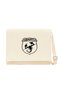 Abarth Black Logo Cream Messenger Bag Cream Canvas Messenger Bag