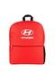 Hyundai White Logo Backpack Red Color