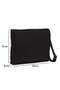 Metallica Spitout the Bone Black Messenger Bag Black Canvas Messenger Bag - 2