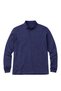 Melanj Navy Blue Large Size Men's Pique Sweatshirt - 4