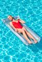 Transparent Sea Bed - Inflatable Sea Bed - Pool Bed - Inflatable Mattress - Transparent Floating Mat - Sea and Pool Bed - Sea Bed 183X76 Cm.