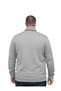 Melanj Smoked Plus Size Men's Pique Sweatshirt - 3