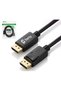 Shakkkmarket Fn-Ds4K03 Displayport V1.2 M-M 4K@60Hz 2K@165Hz Gold Plated 3m Cable