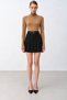 Belted Pleated Mini Skirt - 2