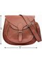 Rustic Town Vintage Genuine Leather Bag with Strap - 4