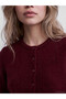 Rmz Gi̇yi̇m Farkiyla Zero Roba Collar Women's Knitwear Cardigan - 3