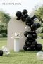 Set of 20 Black Transparent Balloons with Gold Confetti Birthday Engagement Promise Party Decoration Balloon - 4